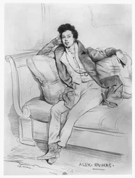 Retrato de Alexandre Dumas, Padre